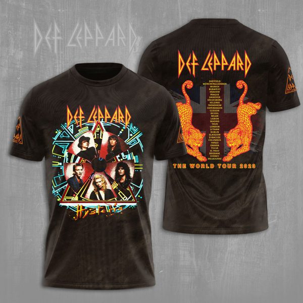 Def Leppard 3D Apparel - NGHIAVT 0508