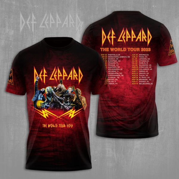 Def Leppard 3D Apparel - NGHIAVT 0509