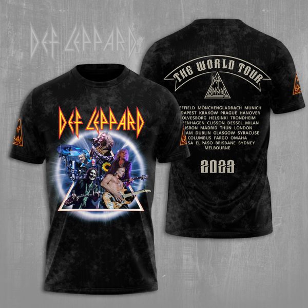 Def Leppard 3D Apparel - NGHIAVT 0536