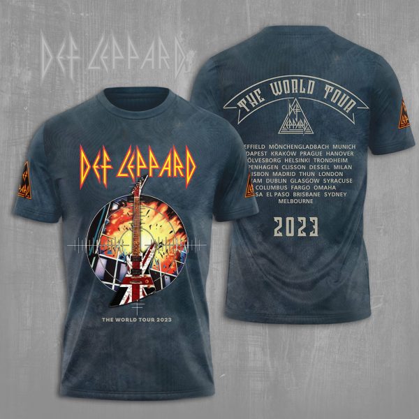 Def Leppard 3D Apparel - NGHIAVT 0537