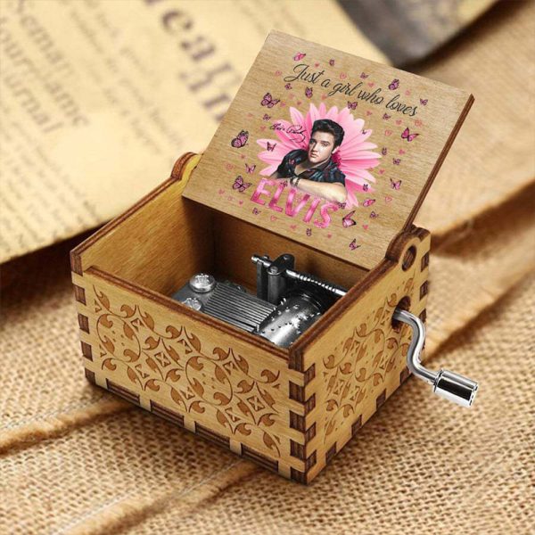 Elvis Presley Music Box Wood - TANTN 1091