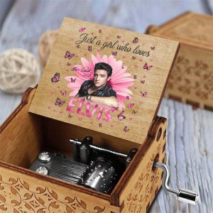 Elvis Presley Music Box Wood - TANTN 1091