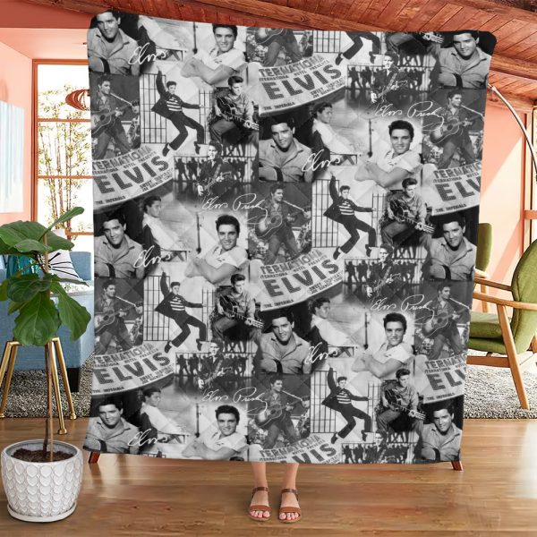 Elvis Presley Quilt Blanket - TANTN 1909