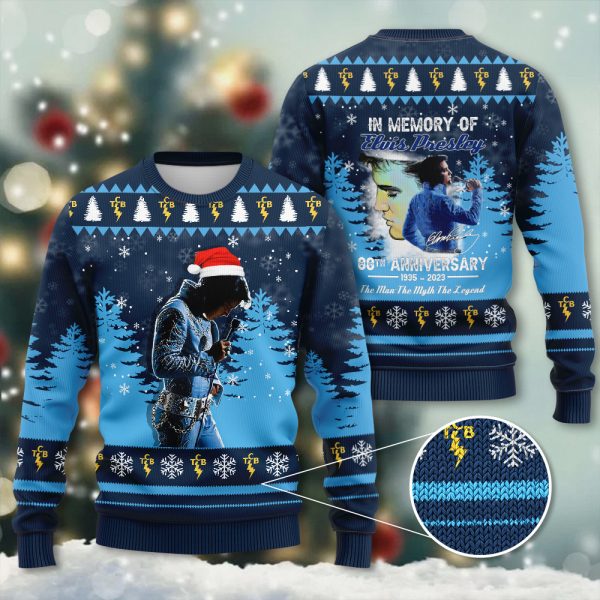 Elvis Presley 3D Ugly Sweater - TANTN 1997