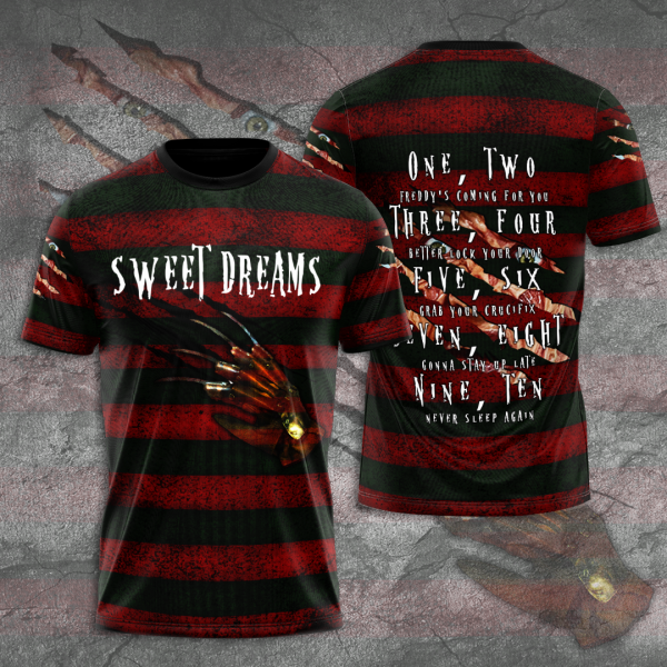 Freddy Krueger 3D Apparel - VIETDQ 232