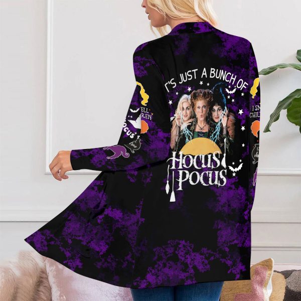 Hocus Pocus Women's Patch Pocket Cardigan - VANDH 652