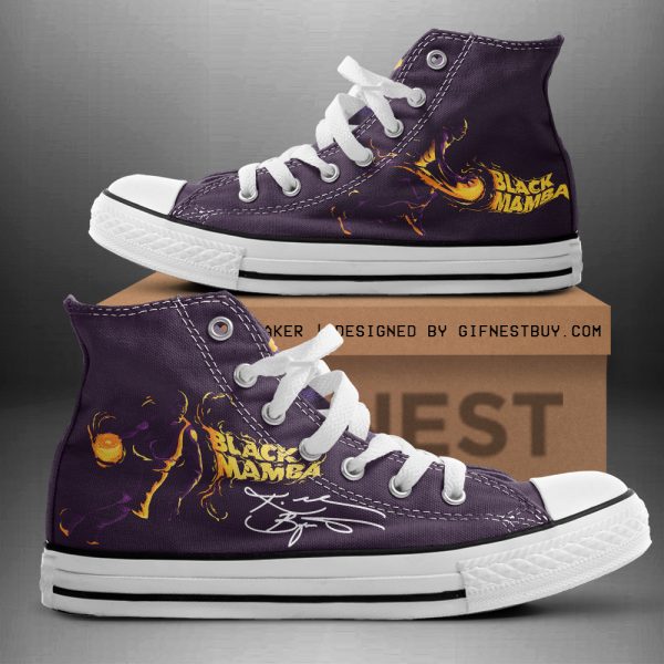 Kobe Bryant High Top Canvas Shoes - TANTN 2053