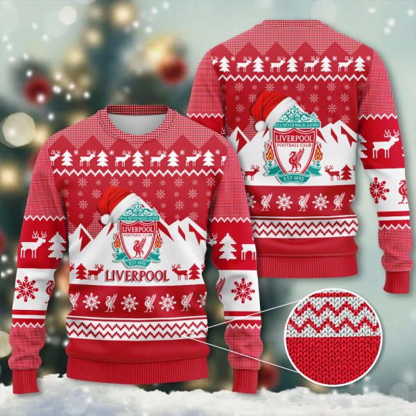 Liverpool 3D Ugly Sweater - TANTN 2014