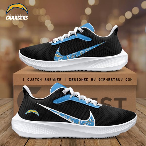 Los Angeles Chargers Nike Running Sneaker - TANTN 2214