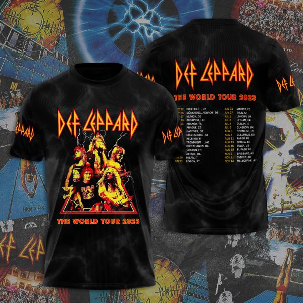 Def Leppard 3D Apparel - NGHIAVT 0479