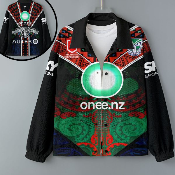 New Zealand Warriors Casual Lapel Jacket - VANDH 669