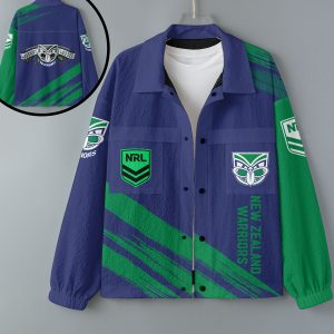 New Zealand Warriors Casual Lapel Jacket - VANDH 670