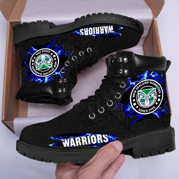 New Zealand Warriors Leather Boots - VANDH 612