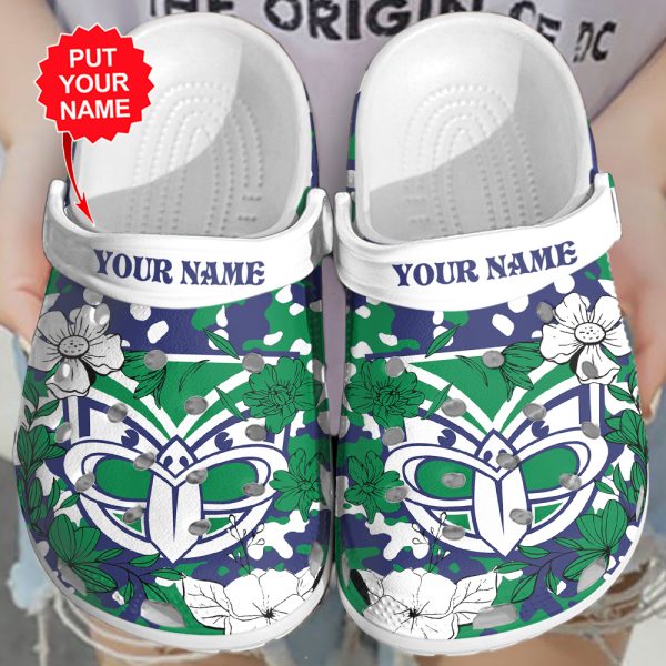 Personalized New Zealand Warriors Custom Crocs - TANTN 1750