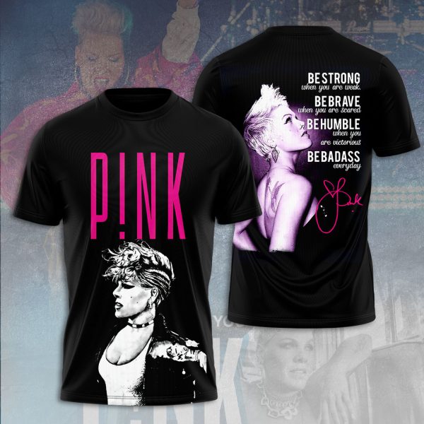 P!nk 3D T-Shirt- VANDH 516