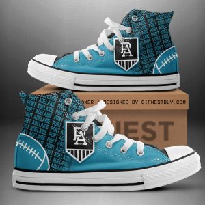 Port Adelaide FC High Top Canvas Shoes - TANTN 1860