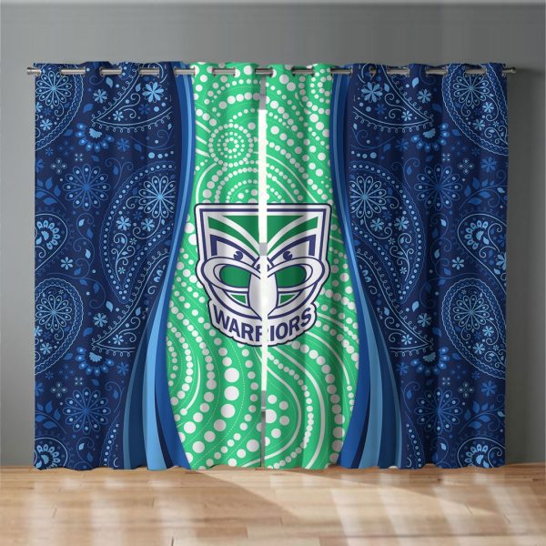 New Zealand Warriors Window Curtain - VANDH 797