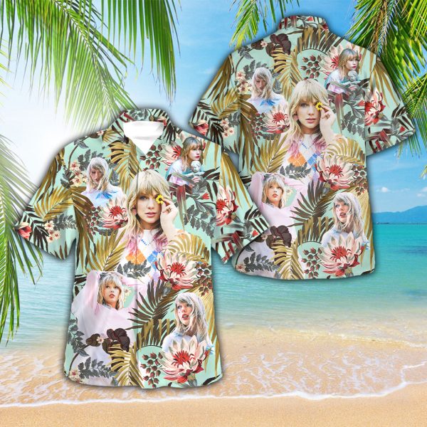 Taylor Swift 3D Hawaii Shirt - VANDH 807