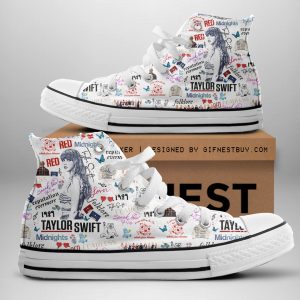 Taylor Swift High Top Canvas Shoes - TANTN 941