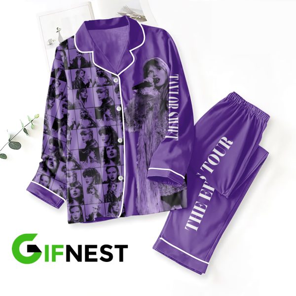 Taylor Swift Button Down Pajamas Set - TANTN 1804