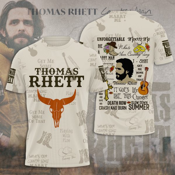 Thomas Rhett 3D Apparel - TANTN 1728