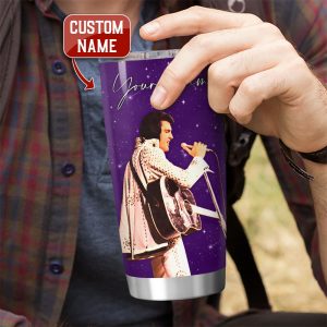 Personalized Elvis Presley Tumbler Cup - ANHNV 1830