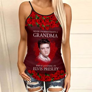 Elvis Presley Criss-Cross & Leggings Set - ANHNV 1836