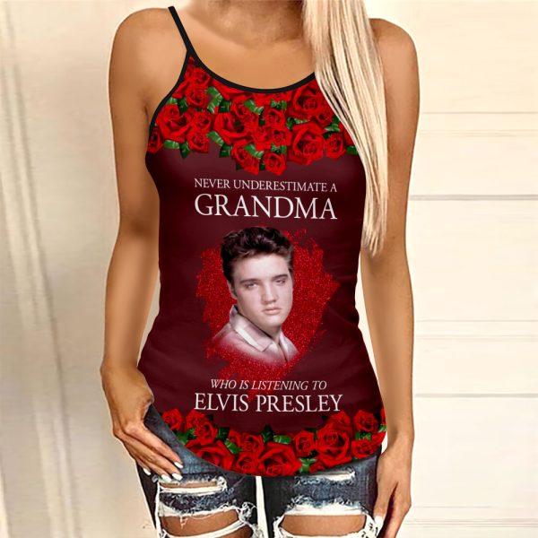 Elvis Presley Criss-Cross & Leggings Set - ANHNV 1836