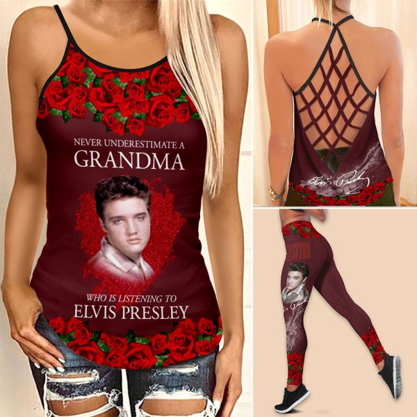 Elvis Presley Criss-Cross & Leggings Set - ANHNV 1836