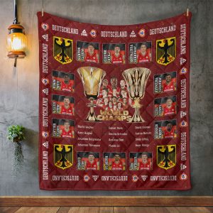 Germany Men's National Basketball Team Quilt Blanket - ANHNV 1850