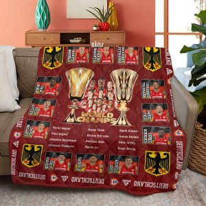 Germany Men's National Basketball Team Quilt Blanket - ANHNV 1850