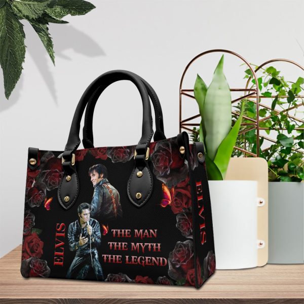 Elvis Presley Leather HandBag - ANHNV 1897