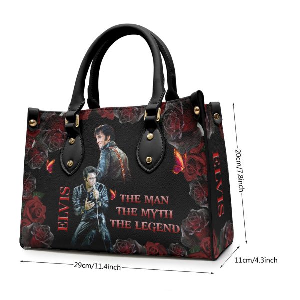 Elvis Presley Leather HandBag - ANHNV 1897