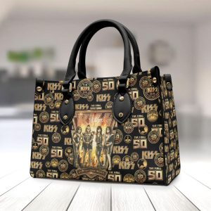 Kiss Band Leather HandBag - ANHNV 1899