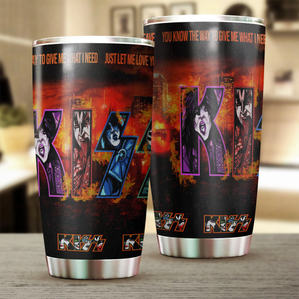 Kiss Band Tumbler Cup - ANHNV 1908