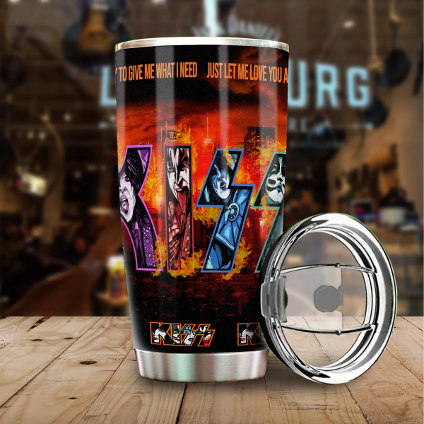 Kiss Band Tumbler Cup - ANHNV 1908