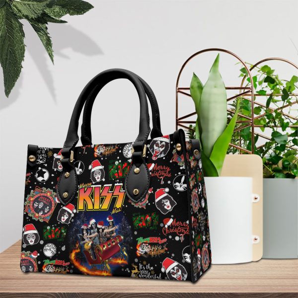 Kiss Band Leather HandBag - ANHNV 1912