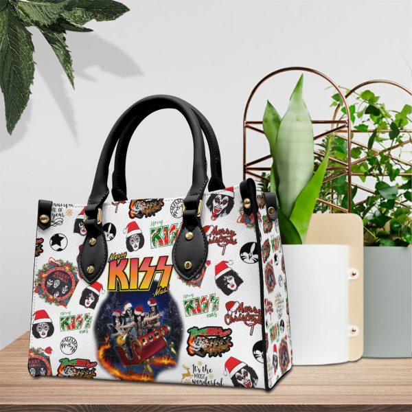 Kiss Band Leather HandBag - ANHNV 1912