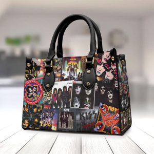 Kiss Band Leather HandBag - ANHNV 1915