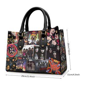 Kiss Band Leather HandBag - ANHNV 1915