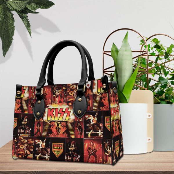 Kiss Band Leather HandBag - ANHNV 1916