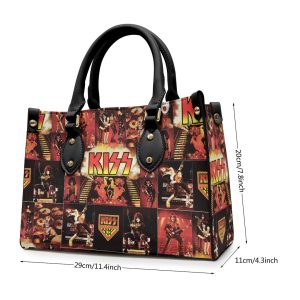 Kiss Band Leather HandBag - ANHNV 1916