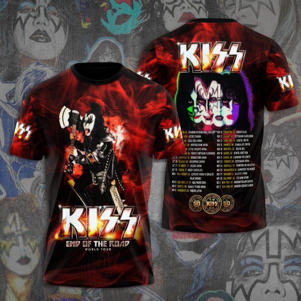 Kiss Band 3D T-Shirt - ANHNV 1933