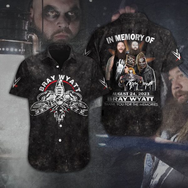 Bray Wyatt Short Sleeve Dress Shirt - TANTN 2047