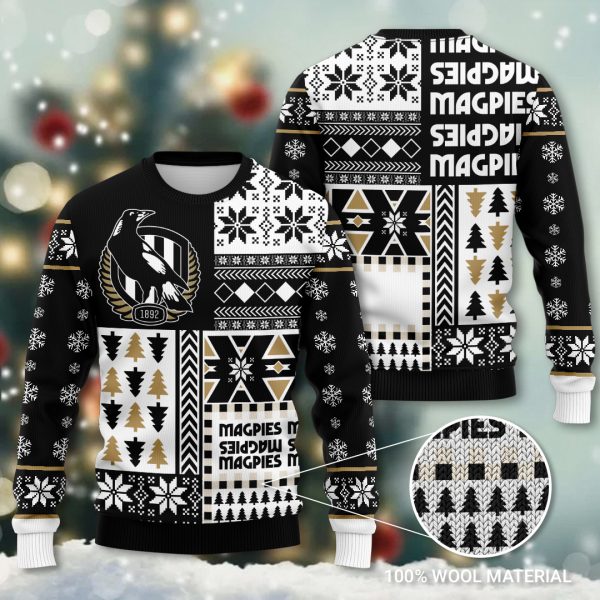 Collingwood FC 3D Ugly Sweater - TANTN 2572