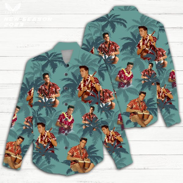 Elvis Presley 3D Linen Shirt - TANTN 2424