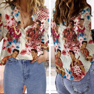 Elvis Presley 3D Linen Shirt - TANTN 2425