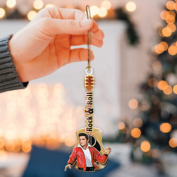 Elvis Presley 2-Side Printed Acrylic Ornament - TANTN 2403.3