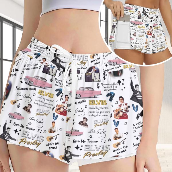 Elvis Presley Sport Skorts With Pocket - VANDH 910