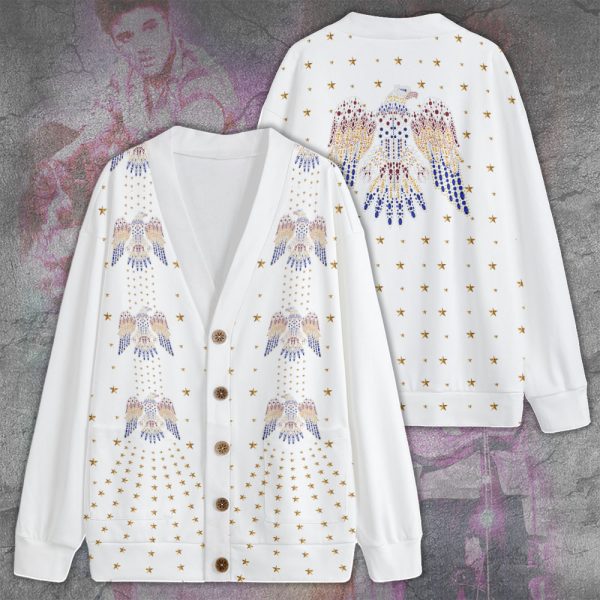 Elvis Presley Unisex Knitted Cardigan - VANDH 1108